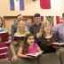 … a church with hymnbooks